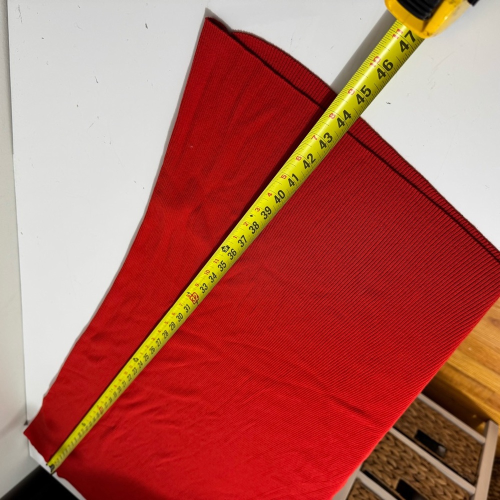 COS Vibrant blood orange Maxi Dress - Picture 7 of 8